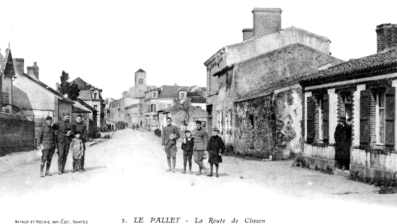 Ville de Le Pallet (Bretagne).
