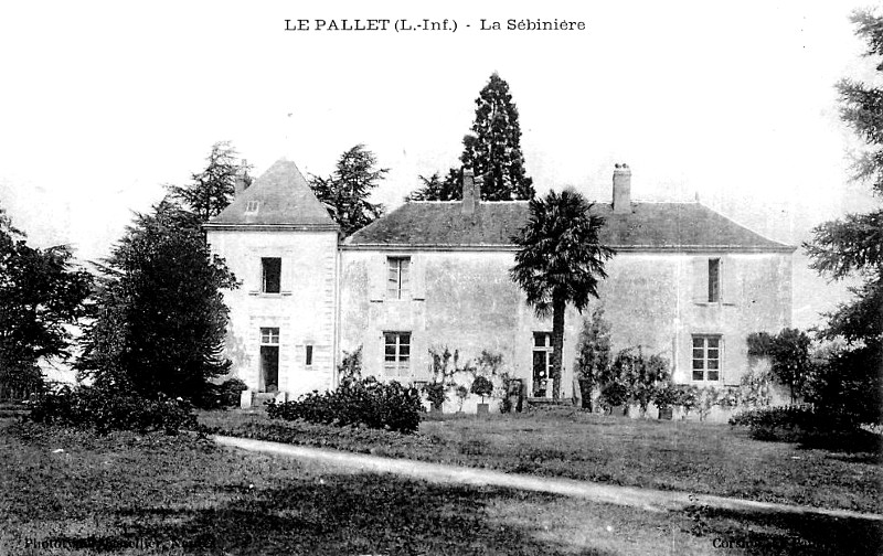 Chteau de la Sbinire  Le Pallet (Bretagne).