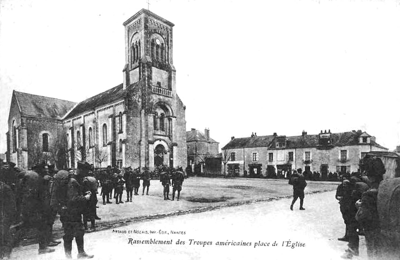 Eglise de Le Pallet (Bretagne).
