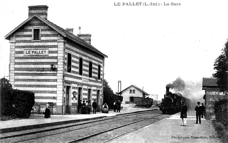 Gare de Le Pallet (Bretagne).