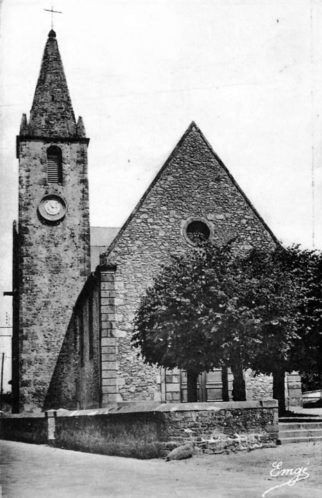 Eglise de Saint-Ideuc (Bretagne).