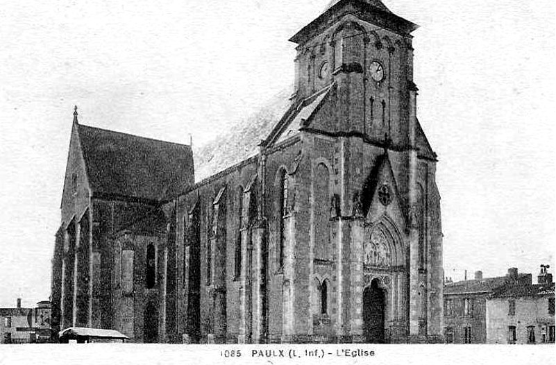 Eglise de Paulx (Bretagne).