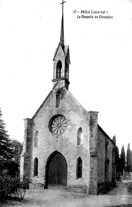 Chapelle de Paulx (Bretagne).