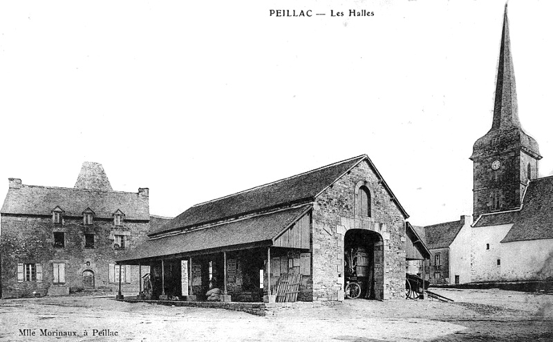 Ville de Peillac (Bretagne).