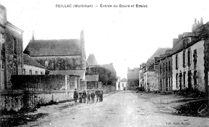 Ville de Peillac (Bretagne).