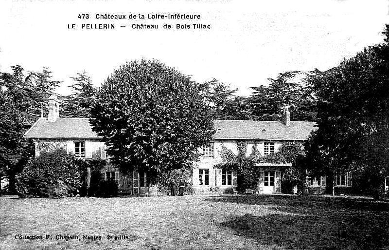 Chteau de Bois Tillac  Le Pellerin (Bretagne).