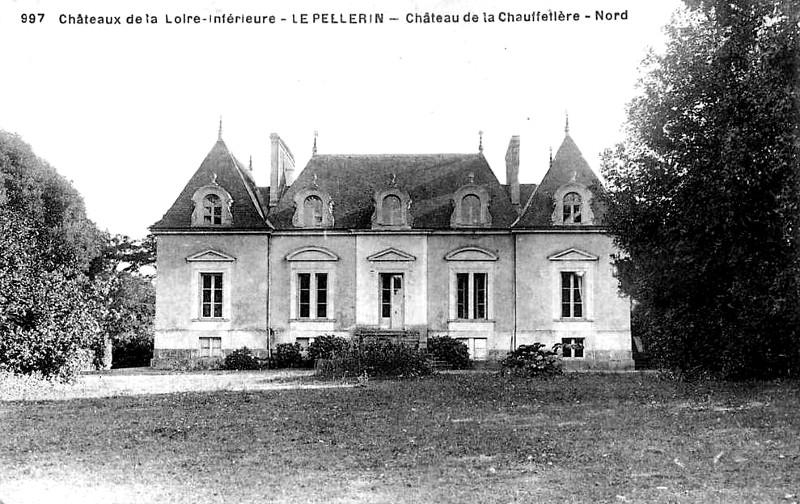 Chteau de la Chauffetire  Le Pellerin (Bretagne).