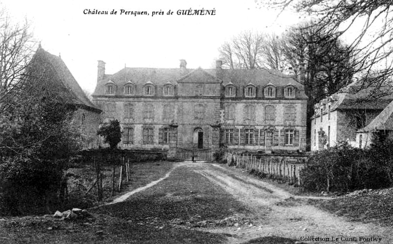 Chteau de Persquen (Bretagne).