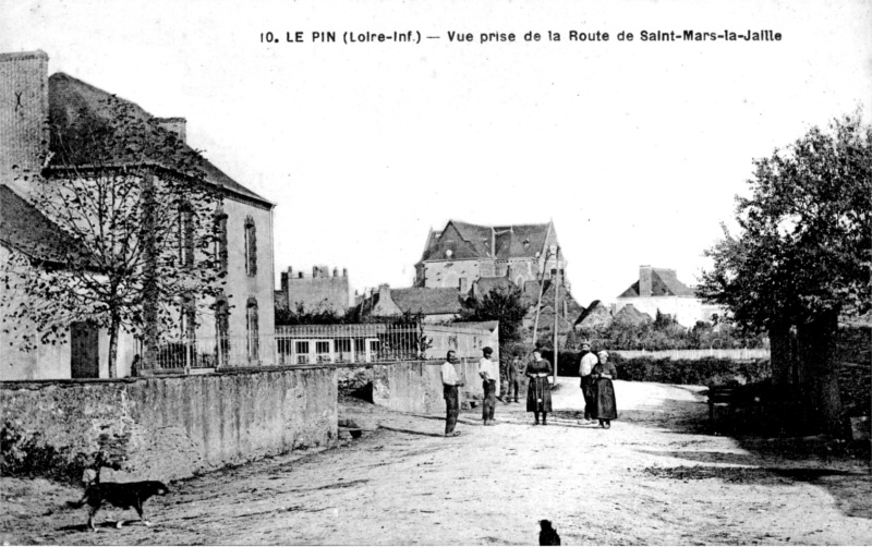 Ville du Pin (anciennement en Bretagne). 