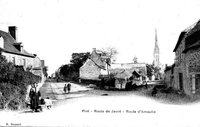 Ville de Pir-sur-Seiche (Bretagne).