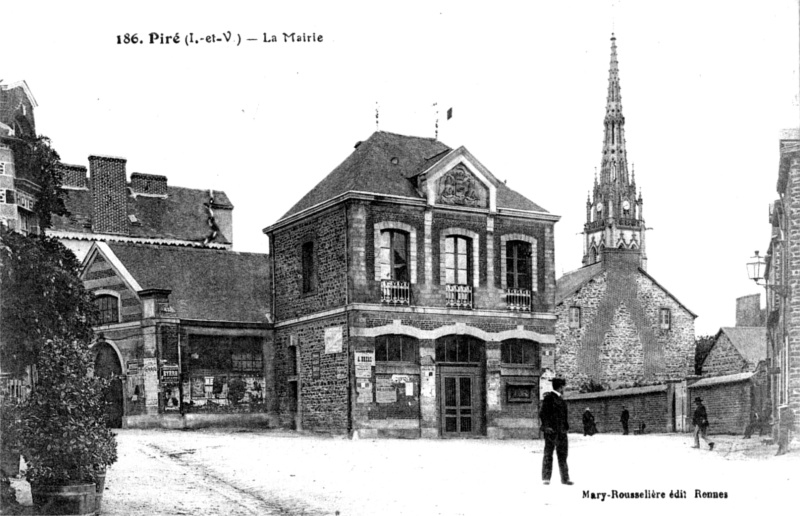Mairie de Pir-sur-Seiche (Bretagne).