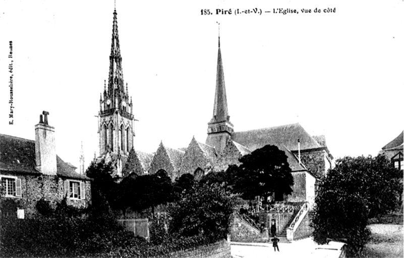 Eglise de Pir-sur-Seiche (Bretagne).