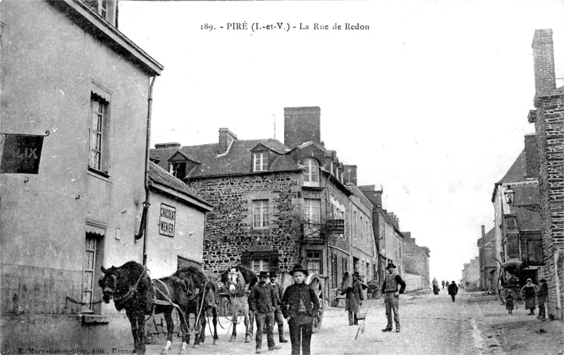 Ville de Pir-sur-Seiche (Bretagne).