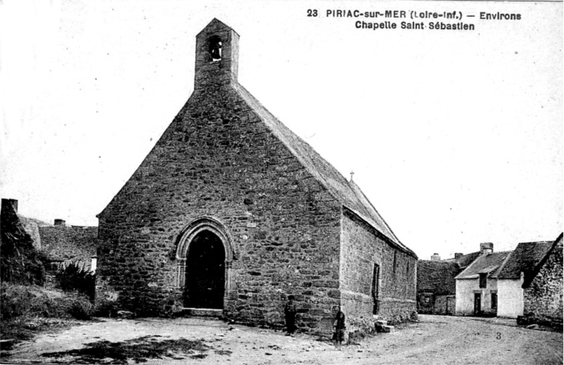 Chapelle Saint-Sbastien  Piriac-sur-Mer (anciennement en Bretagne).