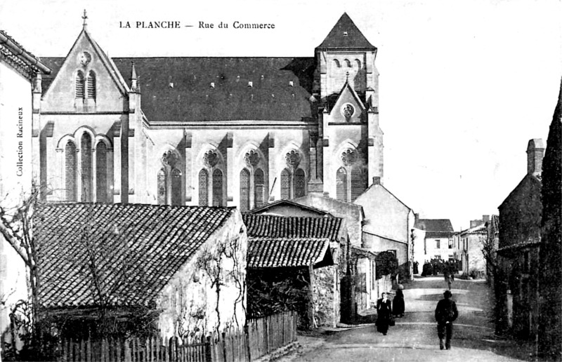 Eglise de La Planche (Bretagne).