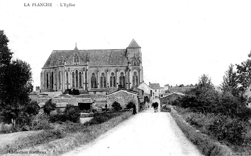 Eglise de La Planche (Bretagne).