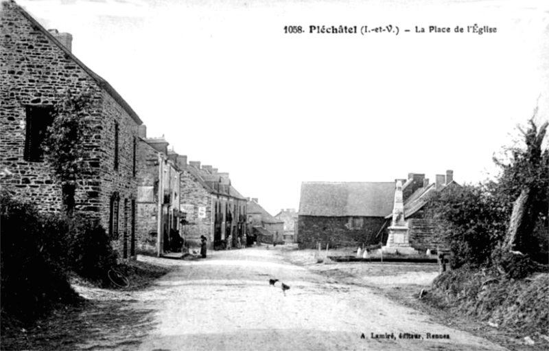 Ville de Plchtel (Bretagne).