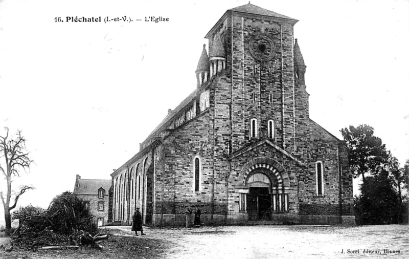 Eglise de Plchtel (Bretagne).
