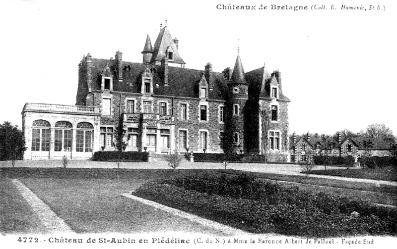 Chteau Saint-Aubin en Pldeliac (Bretagne).