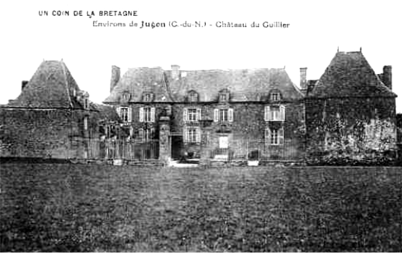 Chteau du Guillier en Pldeliac (Bretagne).