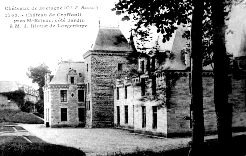 Chteau de Graffault en Pldran (Bretagne).