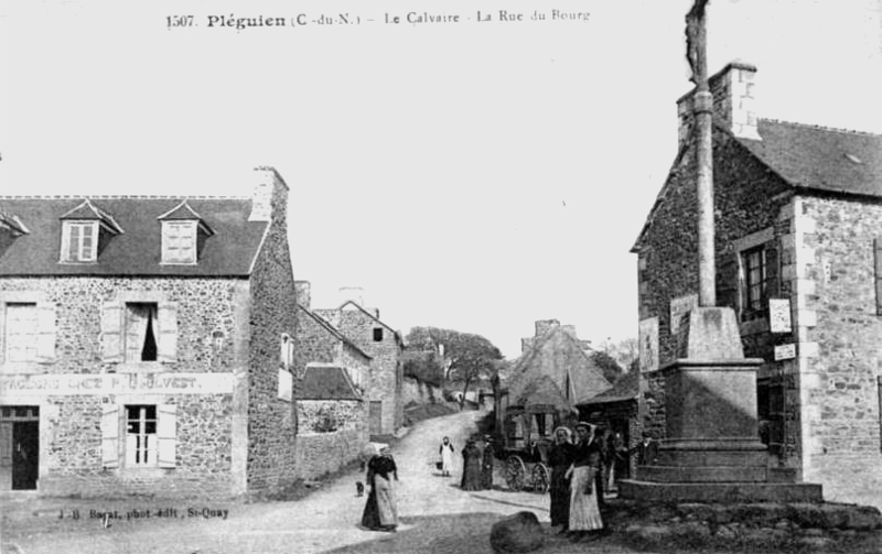 Ville de Plguien (Bretagne).