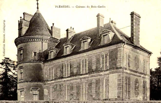 Plhdel (Bretagne) : chteau de Boisgelin.