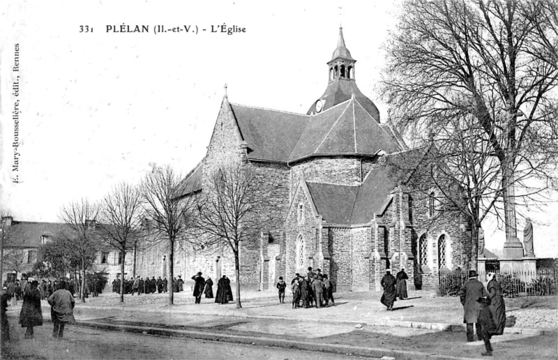 Eglise de Pllan-le-Grand (Bretagne).