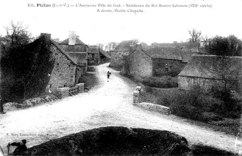 Ville de Pllan-le-Grand (Bretagne).