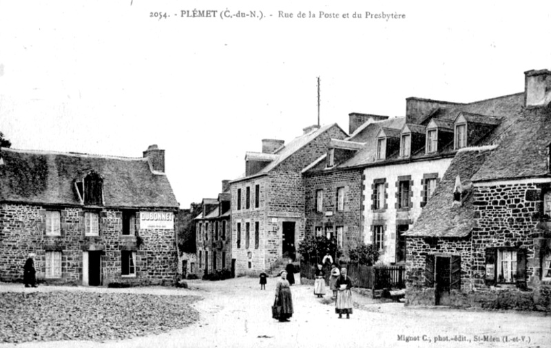 Ville de Plmet (Bretagne).