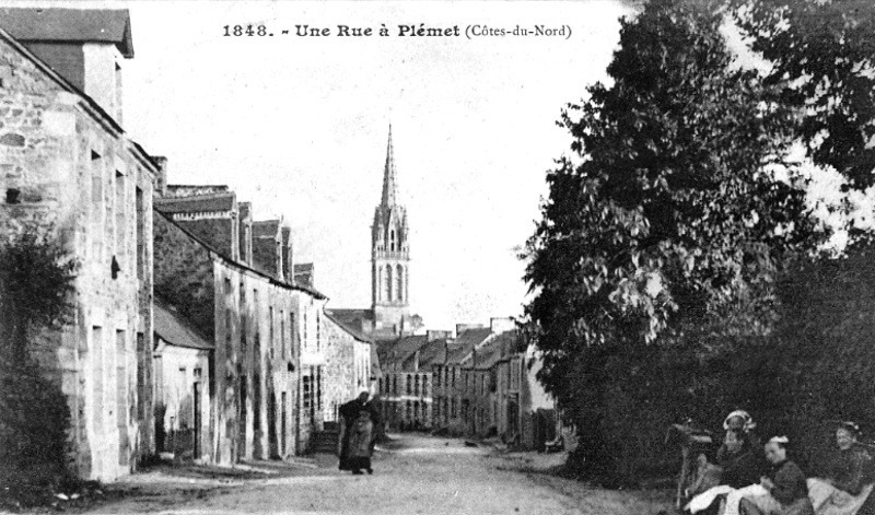 Ville de Plmet (Bretagne).