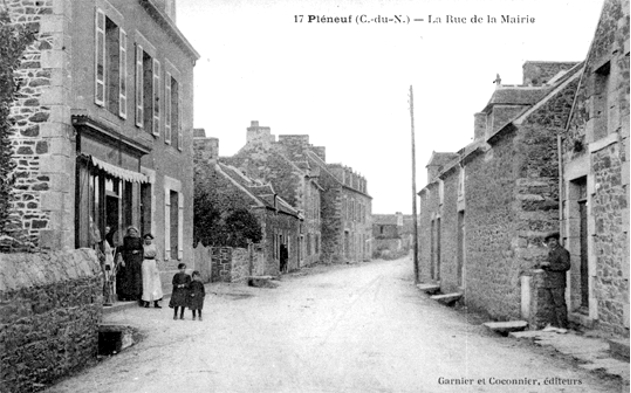 Ville de Plneuf-Val-Andr (Bretagne).