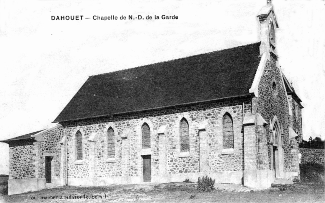 Ville de Plneuf-Val-Andr (Bretagne) : chapelle Notre-Dame de la Garde.