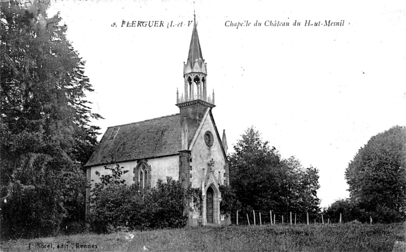 Chapelle du Haut-Mesnil  Plerguer (Bretagne).