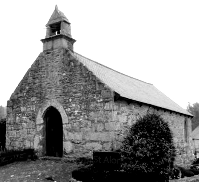 Chapelle Saint-Alor  Plsidy (Bretagne).