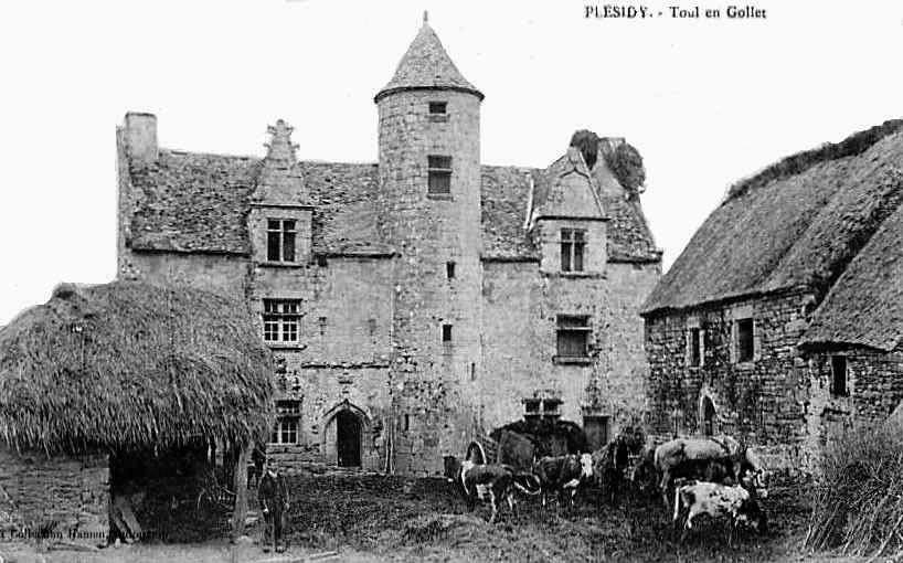 Manoir de Toul-an-Gollet en Plsidy (Bretagne)