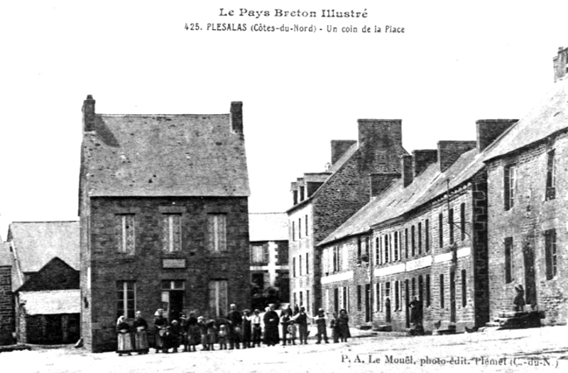 Ville de Plessala (Bretagne).