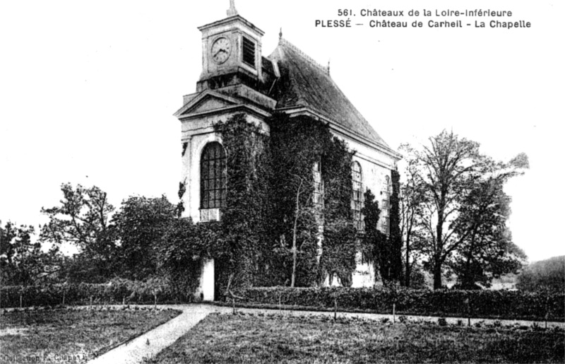 Chapelle de Carheil en Pless (anciennement en Bretagne).