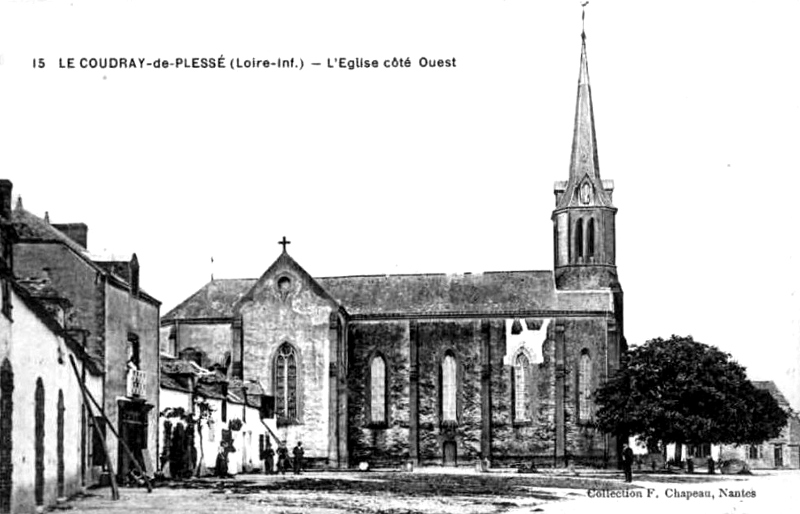 Eglise du Coudray en Pless (anciennement en Bretagne).