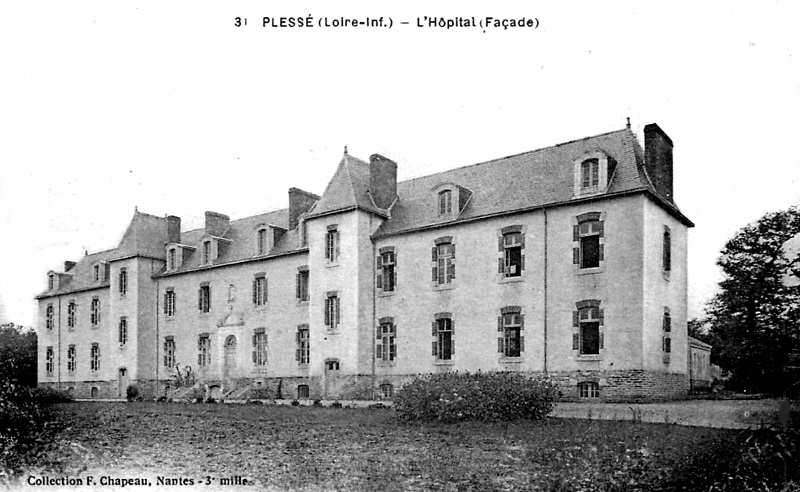L'hpital de Pless (anciennement en Bretagne).