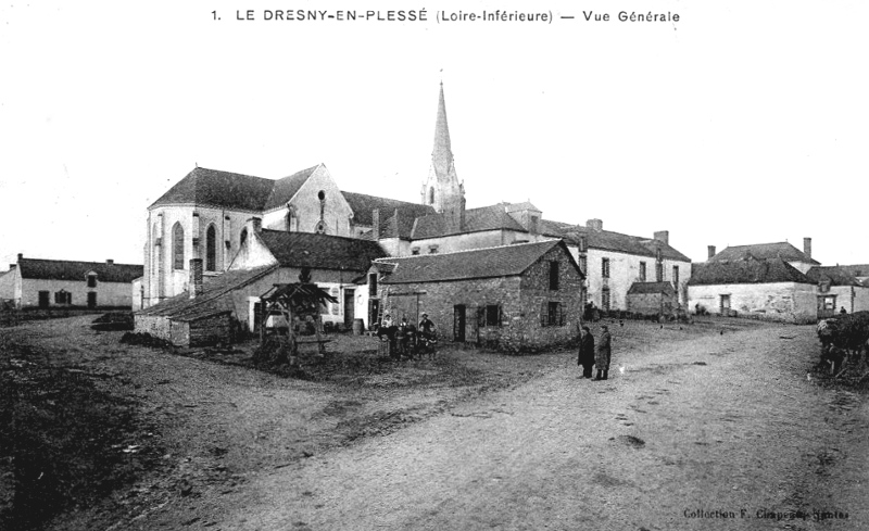 Ville de Pless, localit du Dresny en Pless (anciennement en Bretagne).