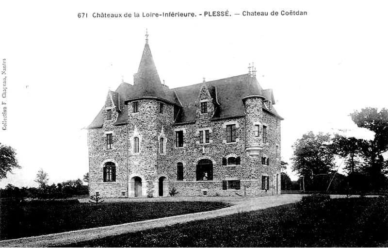 Chteau de Cotdan en Pless (anciennement en Bretagne).