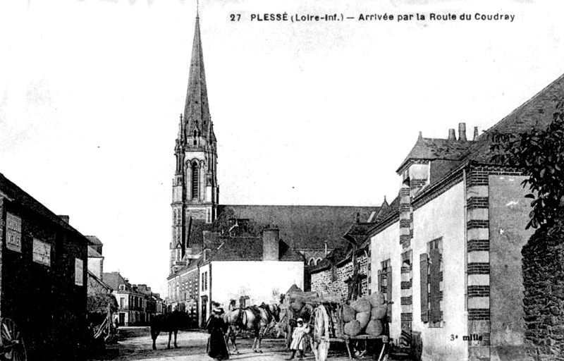 Ville de Pless (anciennement en Bretagne).