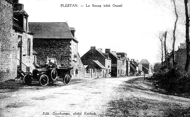 Ville de Plestan (Bretagne).