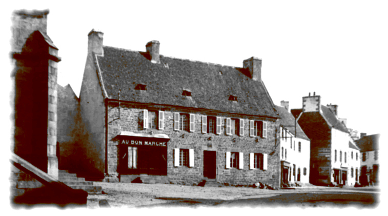 L'ancien bourg de Plestin-les-Grves (Bretagne).