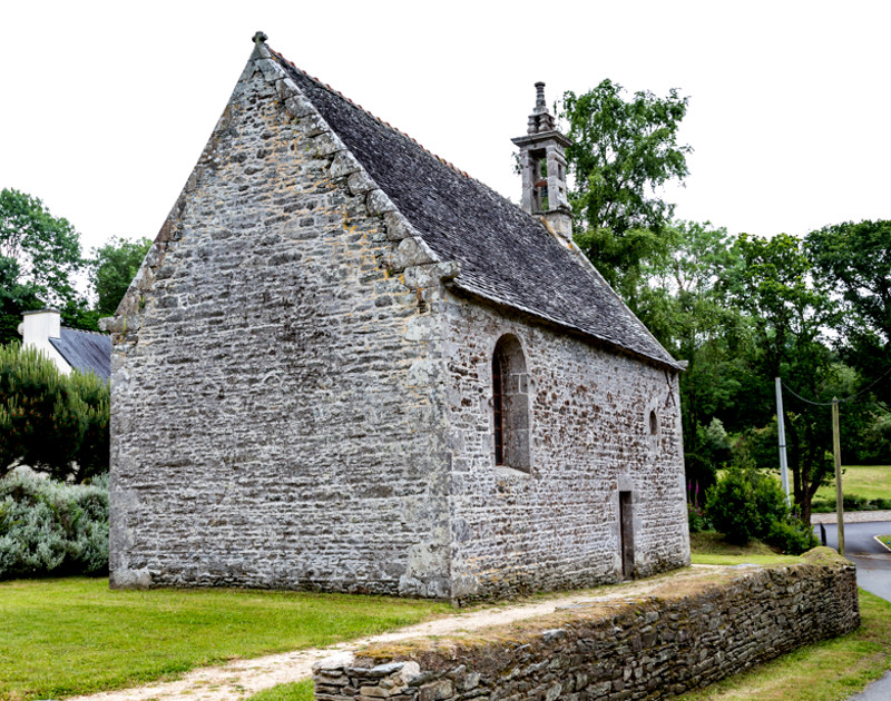 Plestin-les-Grves (Bretagne) : chapelle de Saint Haran (ou Saint-Garan).