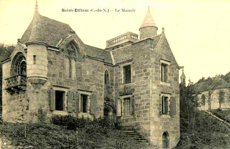 Plestin-les-Grves (Bretagne) : manoir de Saint-Efflam