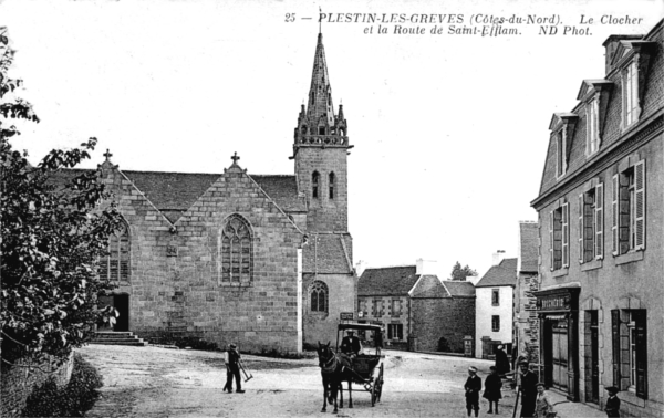 Ville de Plestin-les-Grves (Bretagne).
