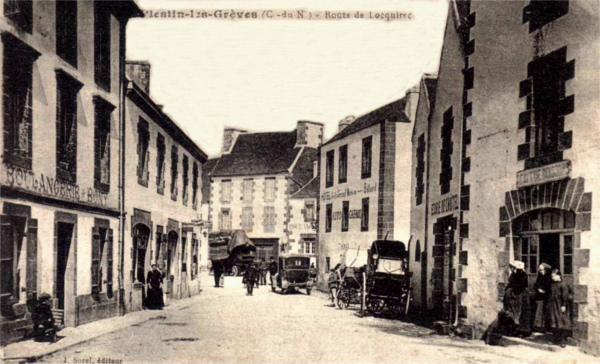 Ville de Plestin-les-Grves (Bretagne).