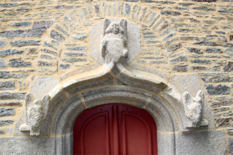 Plestin-les-Grves (Bretagne) : chapelle de Saint-Jagut.